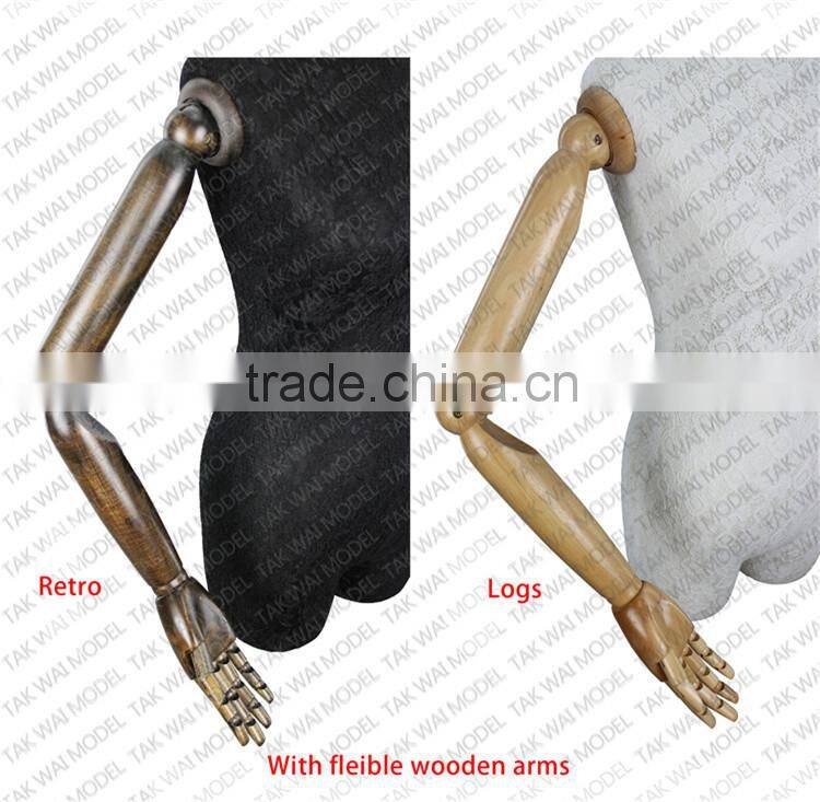 High Quality fabric manneuin women dummy adjust plus size display