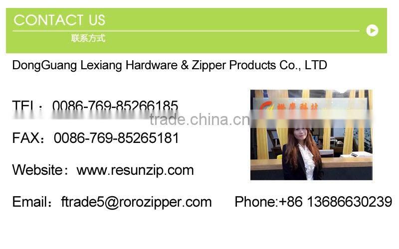 5# waterproof zipper for shoes