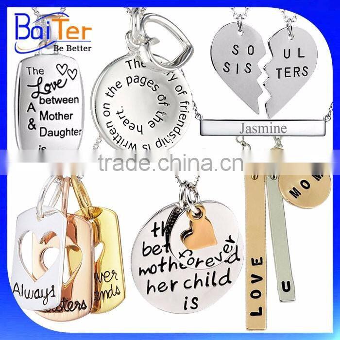 Custom Personalized Handwriting Word Charm Signature Bangle Bracelet