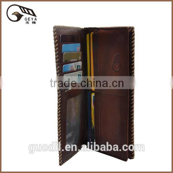 Men Wallet,Long Style Wallet For Men ,Genuine Leather Men Wallet.