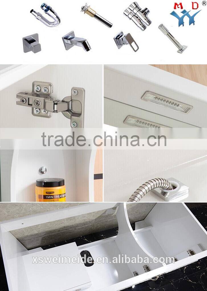 Wall Corner Bathroom hangzhou pvc bathroom cabinet (WMD-235)