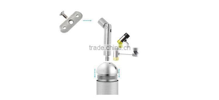 stainless steel railing handrail end cap for post
