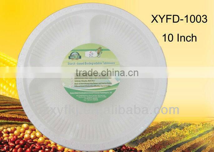 biodegradable disposable tableware eco-friendly plate