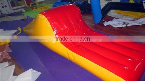 New designed airtight inflatable mini slide on pool