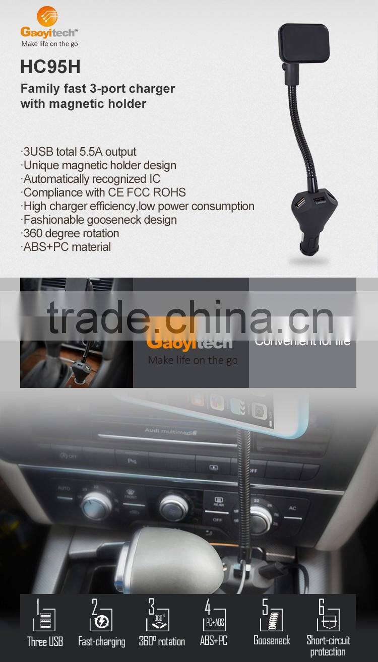 car phone holder charger magnetic