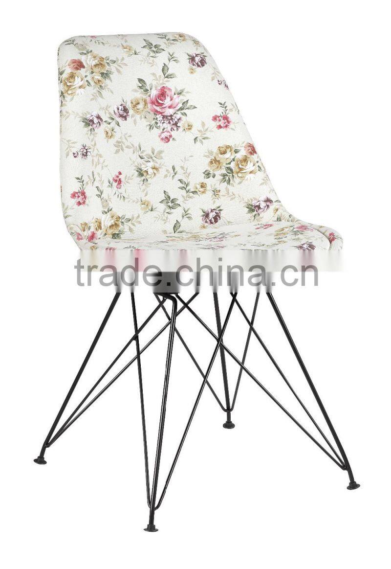 AH-1003B Metal Leg Sexy Coffee Shop Chair Indoor Simple Design Dining Chair