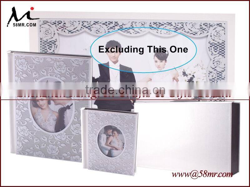 Nice Digital Wedding Photo Album Cover, Leather Acrylic Album Cover Design