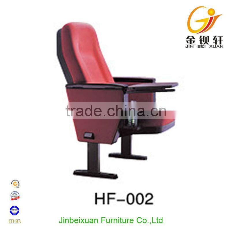2015 New arrival red color best price auditorium chairs