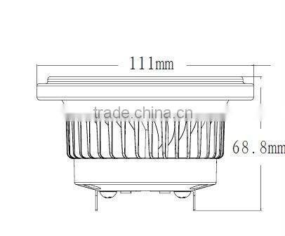 g53 9w led lamp ar111
