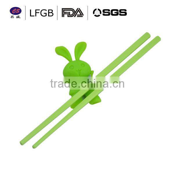 Hot sale !fashionable customized professional factory price silicone chopsticks