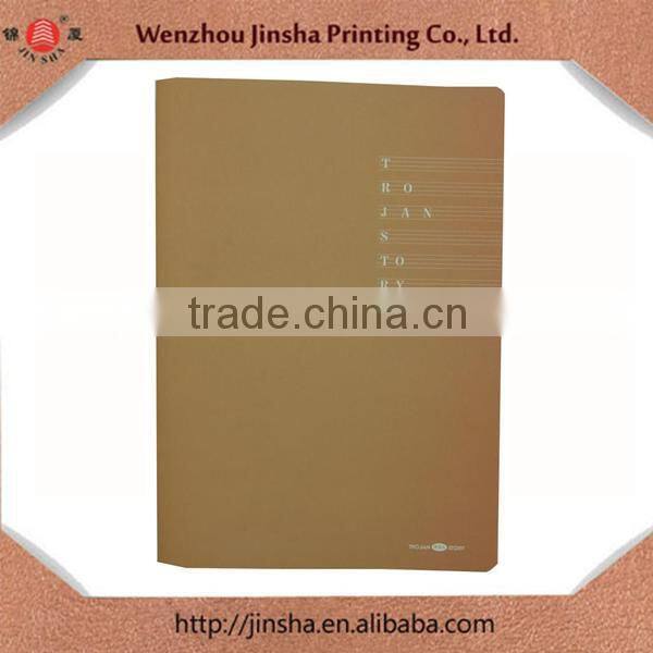 School Agenda Recycled Paper Advertising Notepad English Notebook for Students