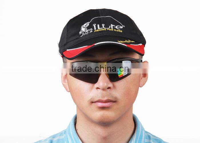 ILURE Fishing Cap Black Red Hat
