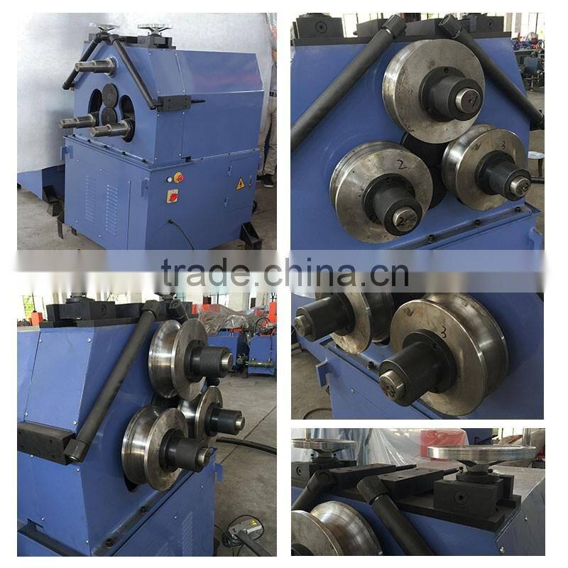 3 Rolling Wheels Vertical Type Stainless Steel Pipe Rolling Machine
