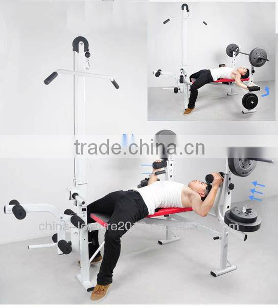 Adjustable Gymnastic Equipment Body building Weight Bench