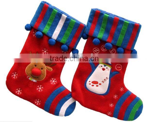 Plush Christmas Sock For Xmas Decoration, Kids Christmas Socks,Funny Socks For Kids