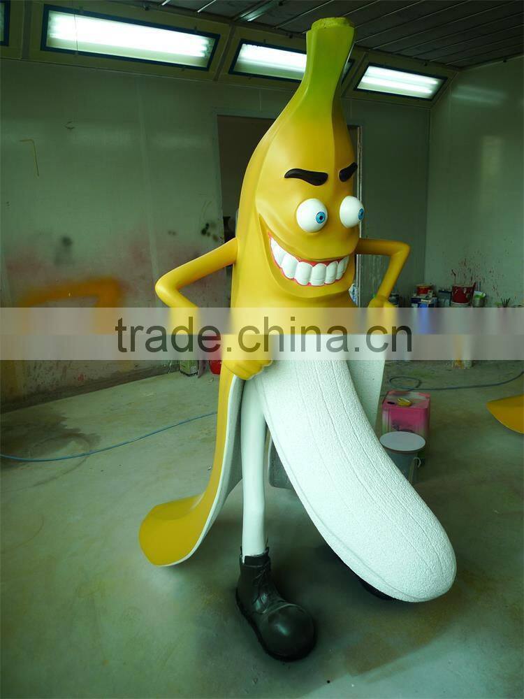 fiberglass figurine banana fruit