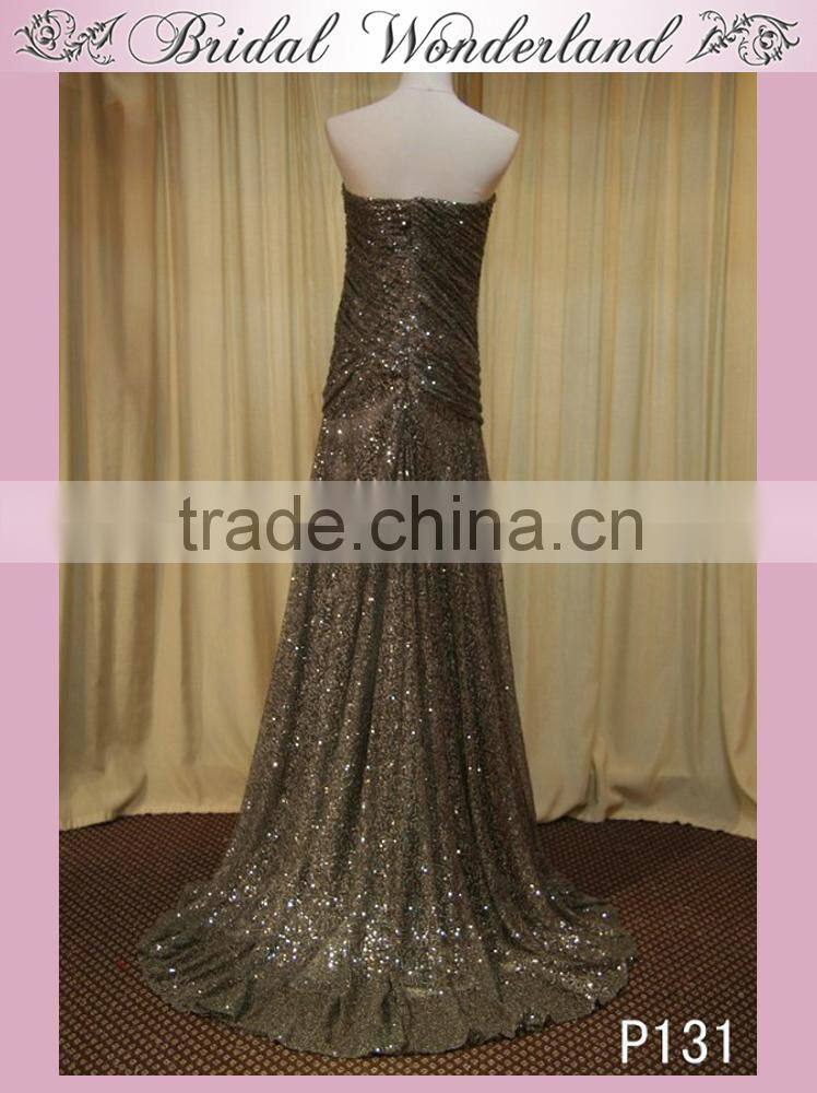 Promotional sweetheart mother of bride evening dress