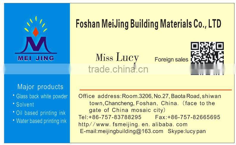 many color good quality color clay for glass mosaic factory