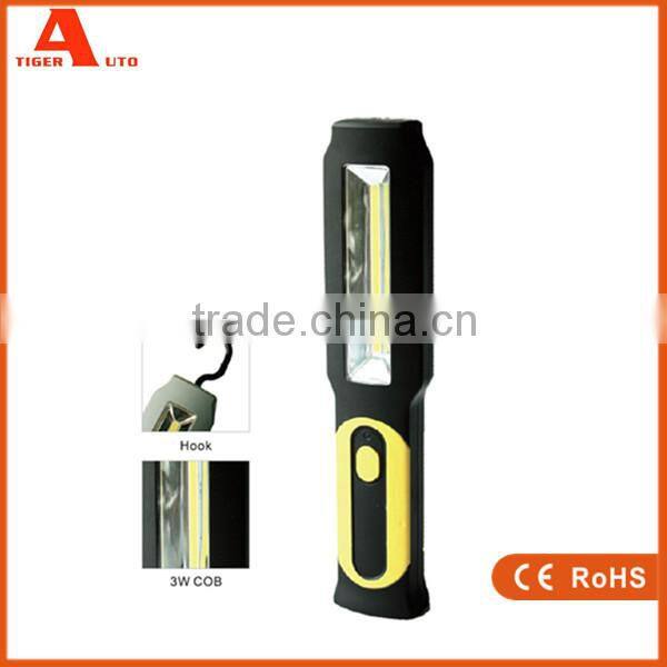 2015 wholesale handhold rechatgeable 3W COB LED Work Lamp