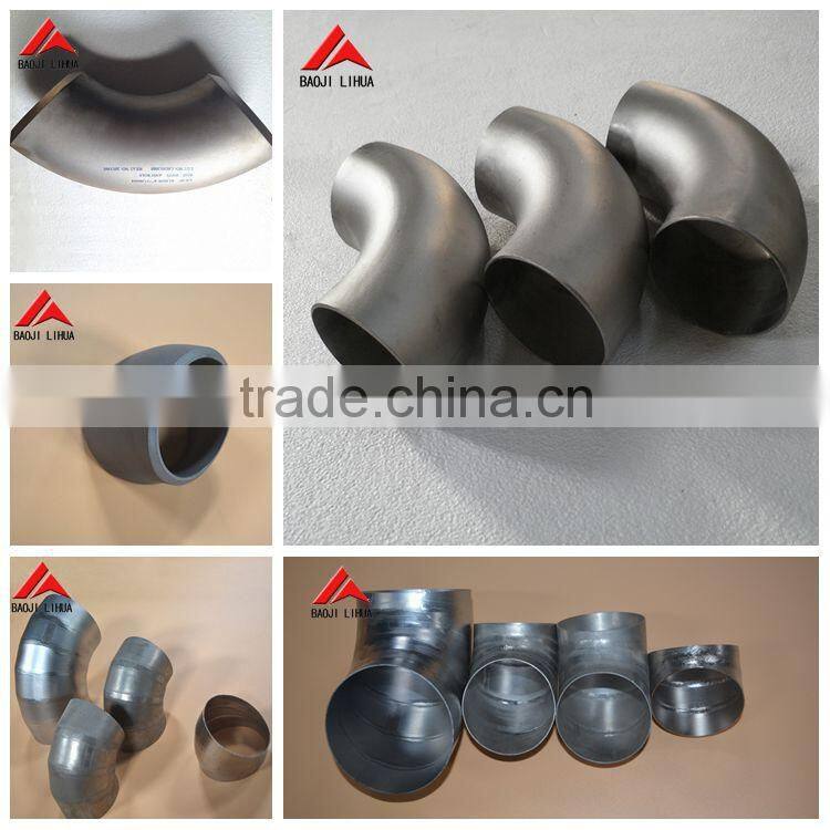 GR1 GR2 titanium fitting tee pipe