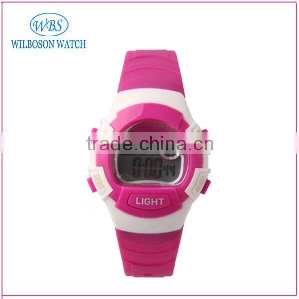 Multifunction children cheap orange wristwatch