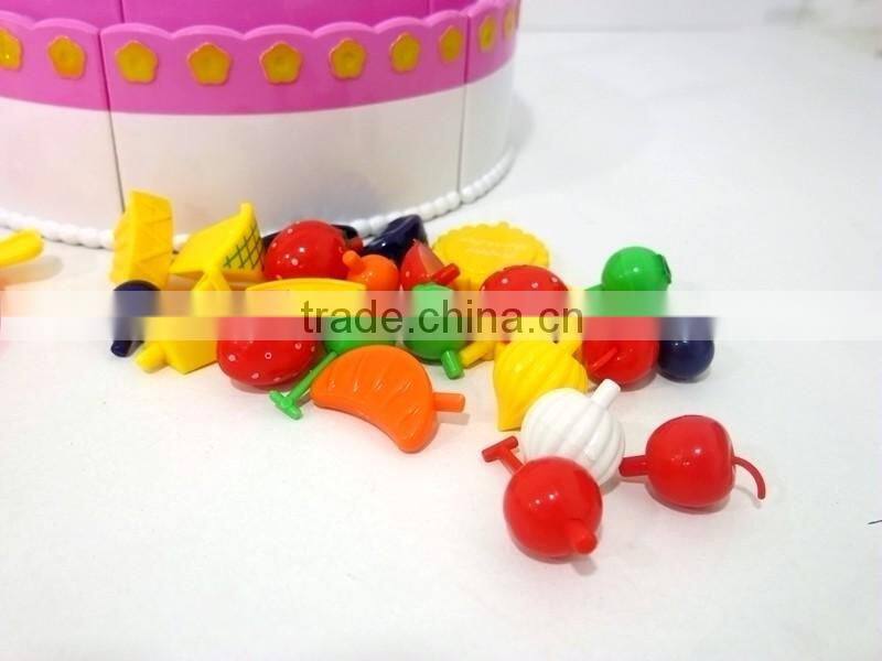 Kid Birthday Cake Game Toy Kit System Learn Teach Play with light