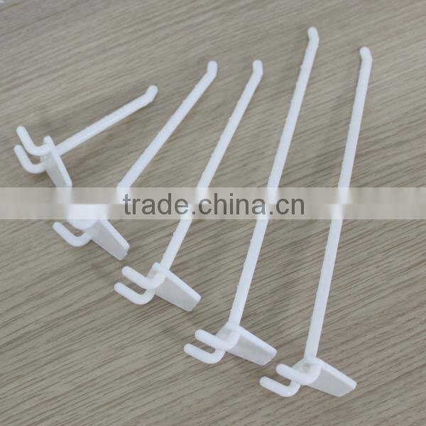 Price Label Holder Hanging Hook Plastic Hook for Cardboard