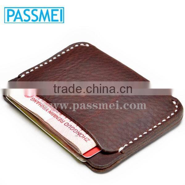 Professional Manufacturer Pu Card Leather Holder Genuine Leather Card Leather Holder