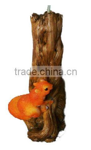 fancy scented squirrel shaped candle for household decoration or party using