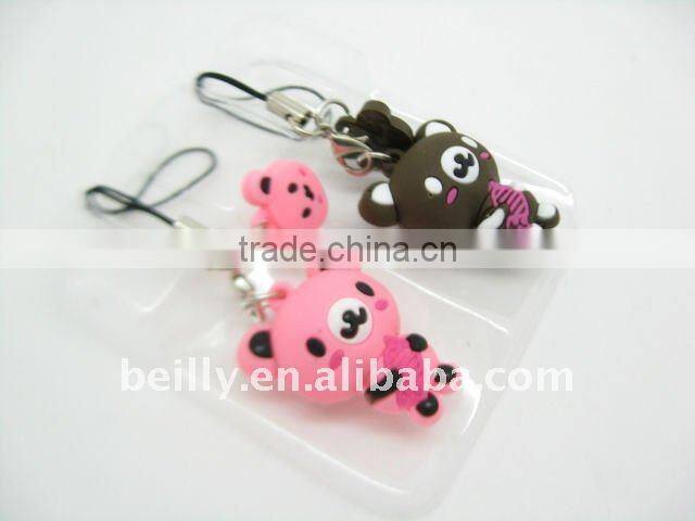 Custom Hand Wrist Silcione Cell Phone Strap factory