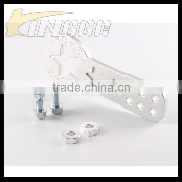 Custom Racing Car Universal Aluminum Front Rear Tow Hook Red