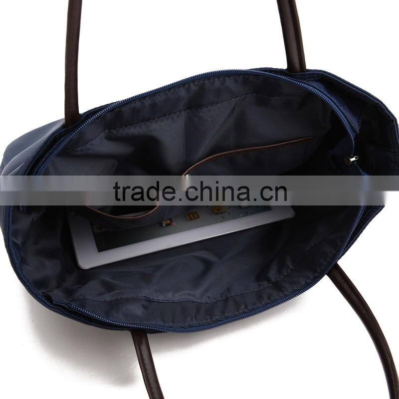 Newest high quality fashionable nylon waterproof tote bag cheap GW741