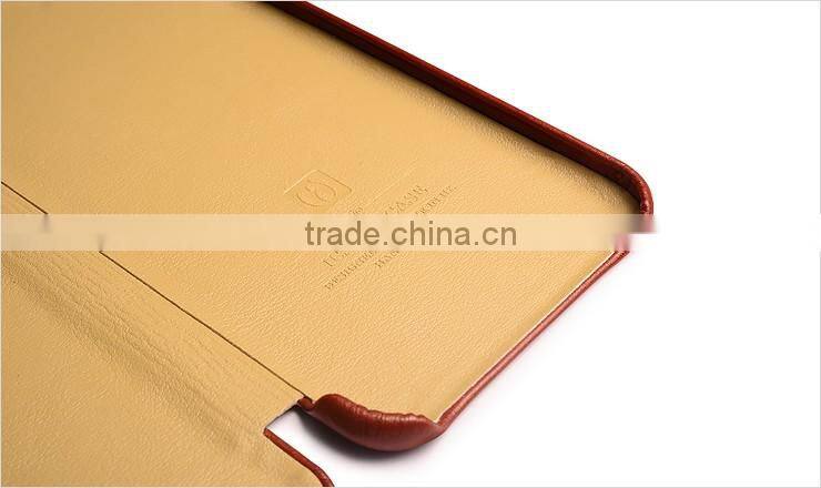 ICARER Genuine Leather Case For Apple iPhone 6 Plus / 6s Plus Real Leather Flip Cover For iPhone6 5.5 Inch