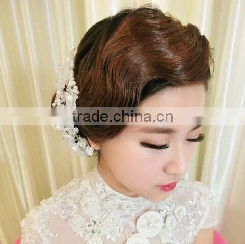 Flower Bridal Crystal Formal Wedding Headdress Headwear Hair Accessories