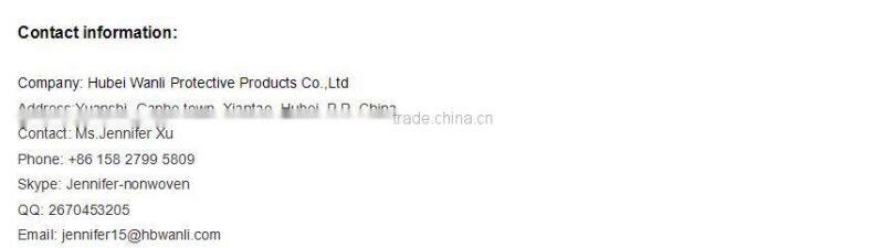 China supplier hospital Isolation gown coverall PP coverall