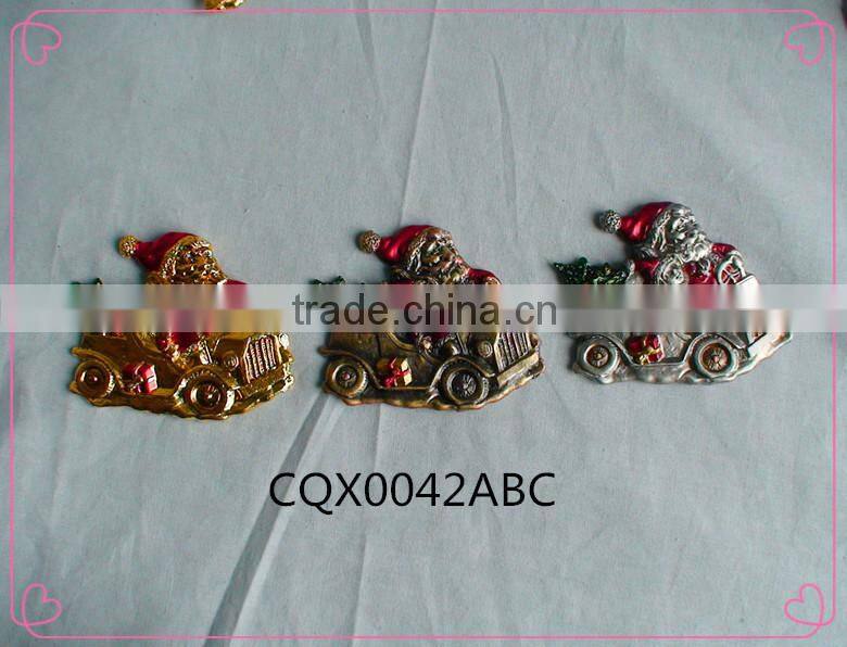 fashionable ship shape metal fridge magnet