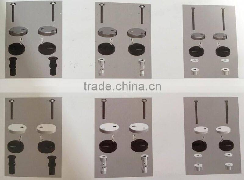 moulded veneer Painting Toilet Seat cover with chrome hinges, painting toilet seat