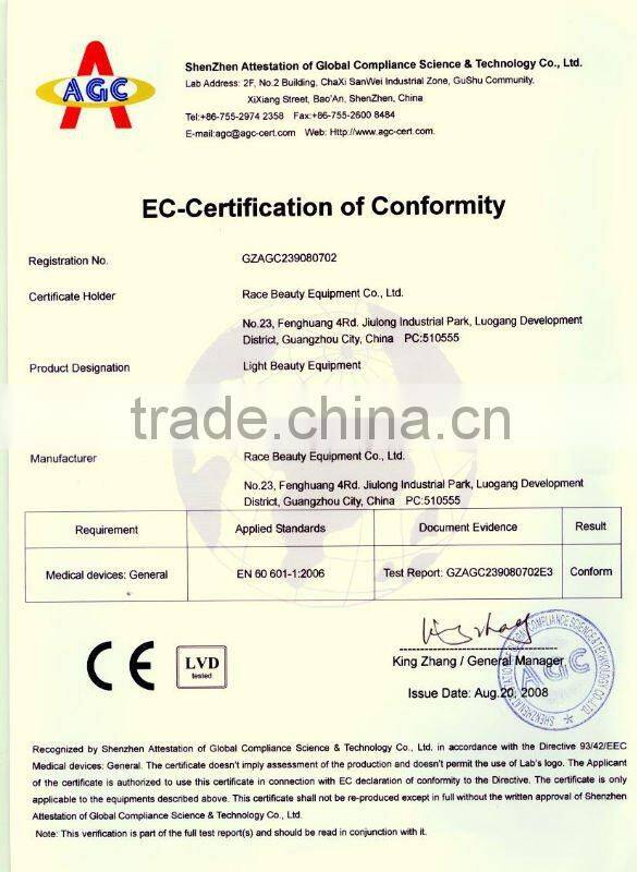 PDT bio-light Skin Tightening red led mask machine(CE, ISO13485, Since 1994)