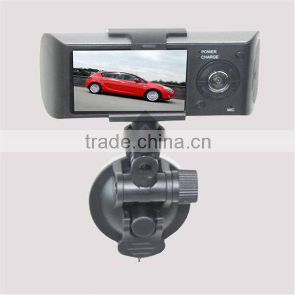 2.7inch TFT Screen Dual Lens Gsensor HD Car Camera