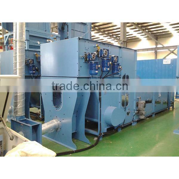 automatic fiber lap pillow filling machine line