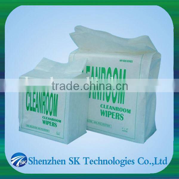 10% off Polyester Cleanroom wiper for PCB TFT LCD wiping high cleanest