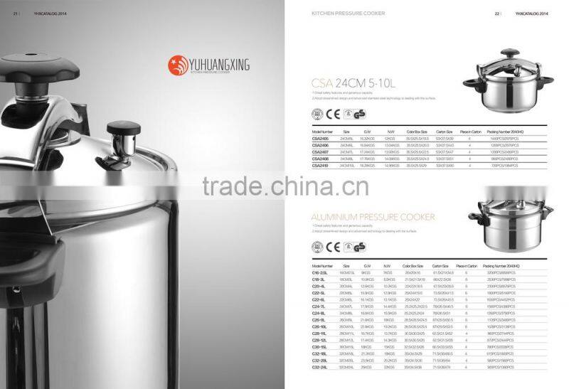 kitchen pressure cooker heavy cast aluminum cookware