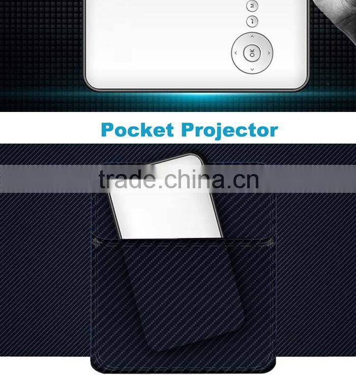 1080P Android DLP Full HD Mini LED Projector for Smartphone with Wifi Miracast