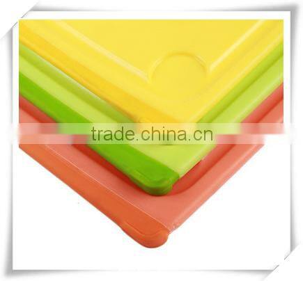 food grade non-slip plastic chopping cutting board set cb018