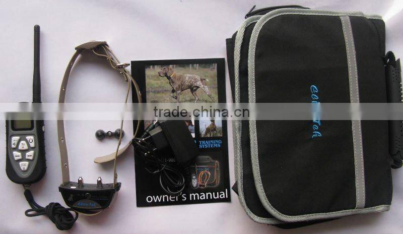 Elite-Tek dog fence Vibrate And Shock Collar For 1 Dog