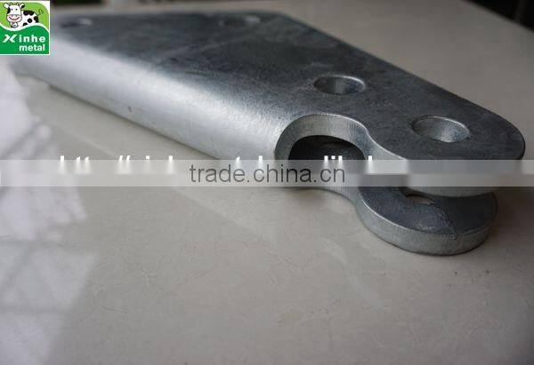 Customised galvanised steel yoke plate