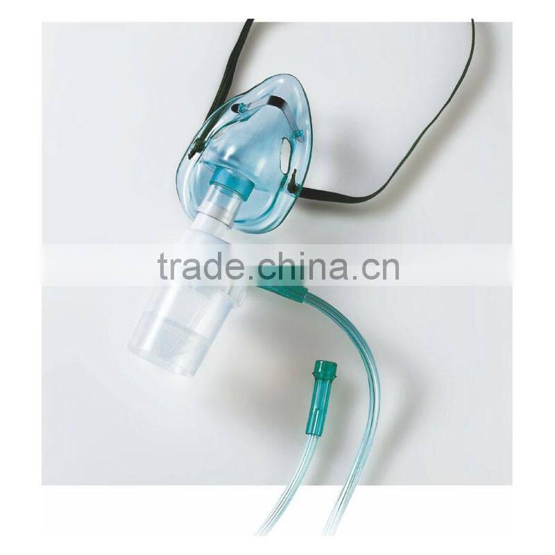 Pediatric standard and elongated nebulizer mask with CE approval