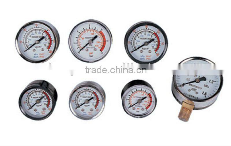 spare parts pressure gauge for air compressors