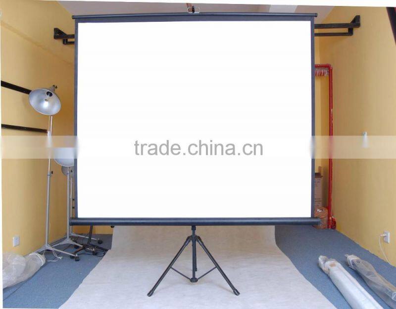 50" 60"106"inch Tripod Screen 1/1 Video format 4/3 HDTV 16:9 Outdoor Portable Electric Tripod Projection Screen