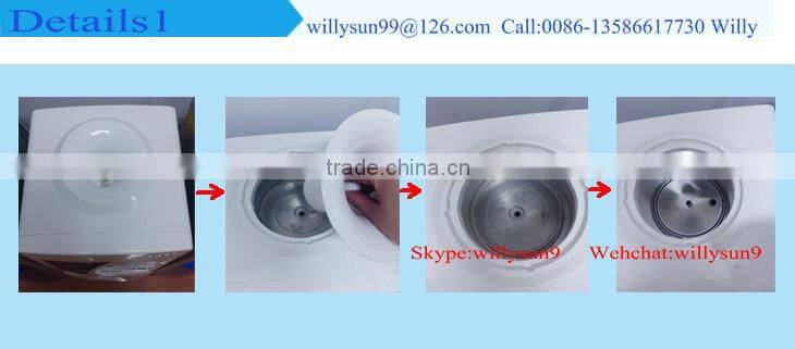 Desktop hot and cold water dispenser